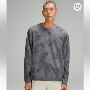 Lululemon Lab Fleece Crew Pullover XXL top gray